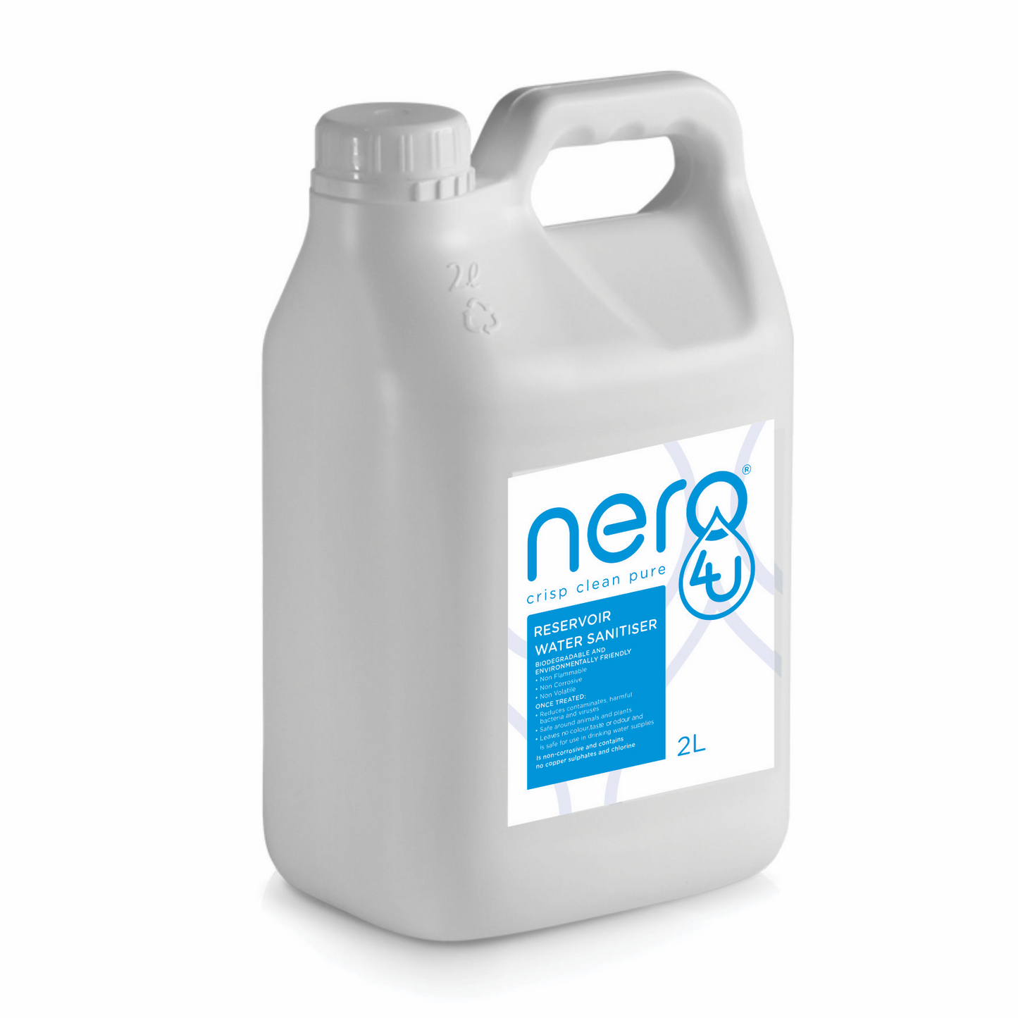 2L Nero4U® Reservoir Sanitiser for 50 000L