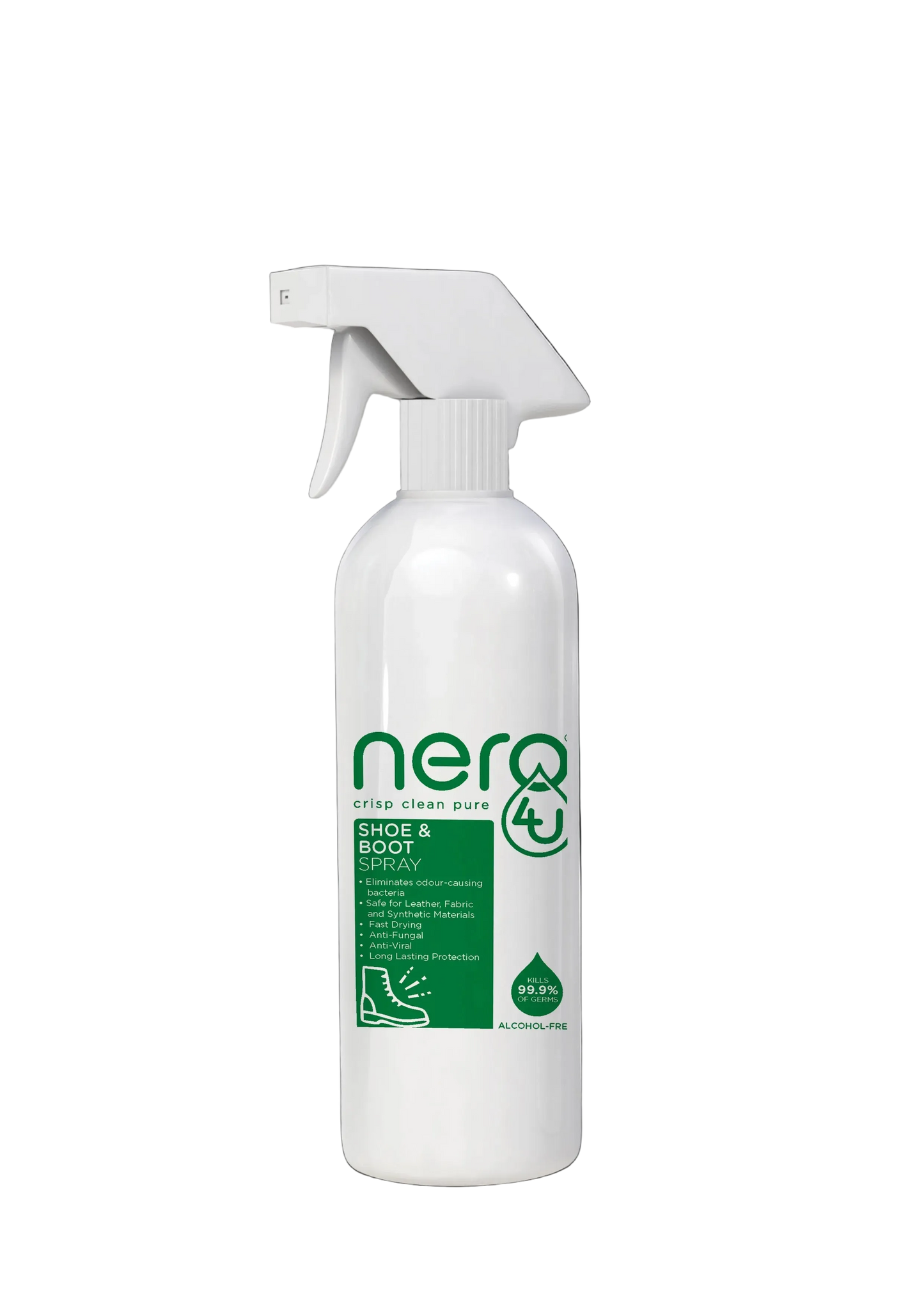 200ml Shoe/Boot Sanitiser RTU - Alcohol-Free